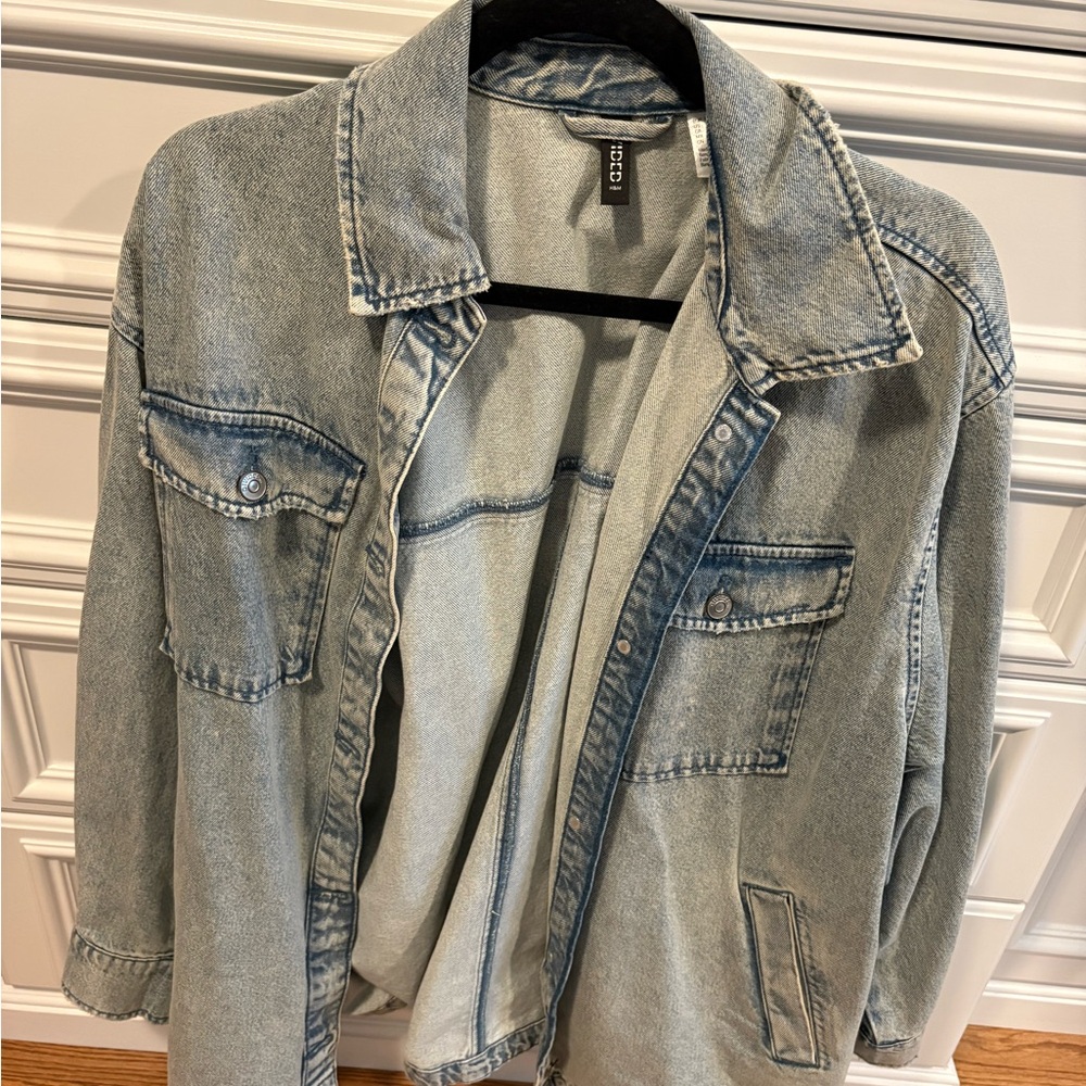 Faded Blue Denim Jacket